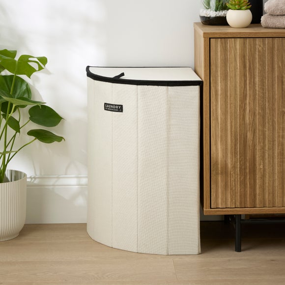 Industrial Corner Foldable Laundry Hamper
