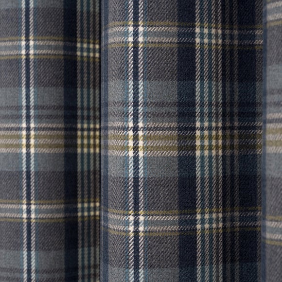 Photo 3 of Kenmore Check Eyelet Curtains Photo 3 of Kenmore Check Eyelet Curtains