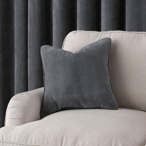 Soft Chenille Herringbone Cushion