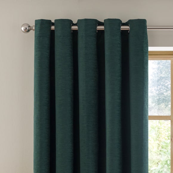Genoa Chenille Blackout Thermal Eyelet Curtains