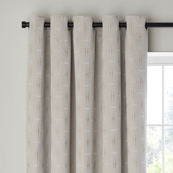 Hendrix Velvet Eyelet Curtains