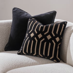 Luxe Deco Cut Velvet Cushion
