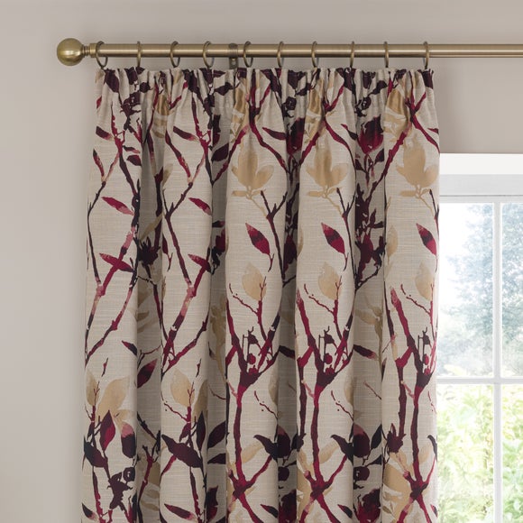 View Zen Jacquard Pencil Pleat Curtains View Zen Jacquard Pencil Pleat Curtains