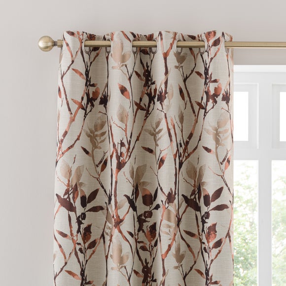 Zen Jacquard Eyelet Curtains -blackout Thermal Available-