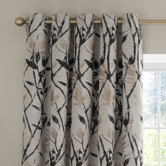 Zen Jacquard Eyelet Curtains