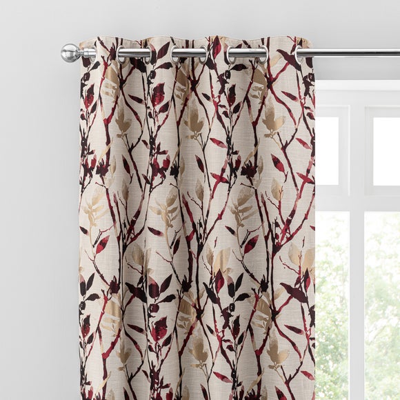 Zen Jacquard Eyelet Curtains -blackout Thermal Available-