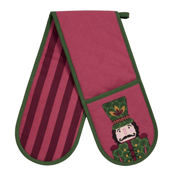 Nutcracker Double Oven Glove