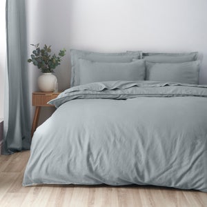 Cotton Linen Duvet Cover & Pillowcase Set
