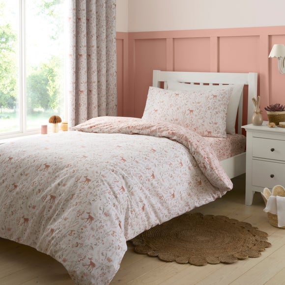 Woodland Floral Quilt Cover & Pillowcase Set