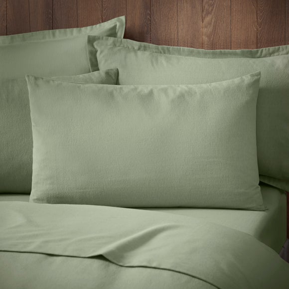 Soft & Cosy Luxury 100 Brushed Cotton Standard Pillowcase Pair