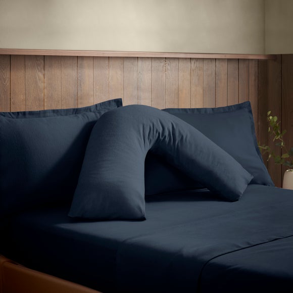 Soft & Cosy Luxury 100 Brushed Cotton V-shape Pillowcase
