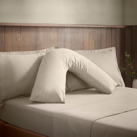 Soft & Cosy Luxury 100 Brushed Cotton V-shape Pillowcase