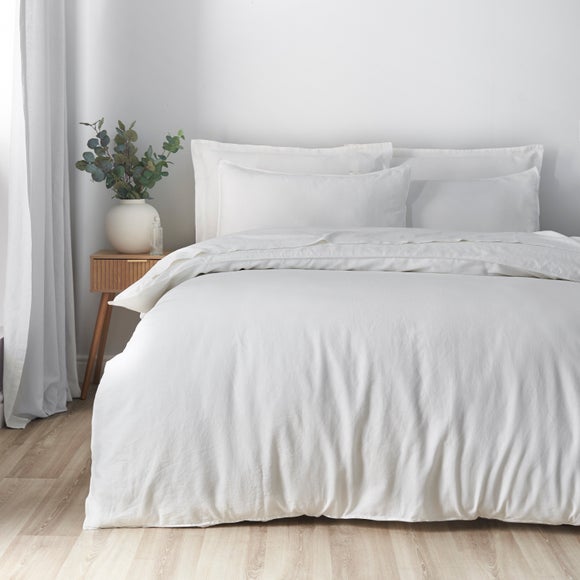 Cotton Linen Duvet Cover & Pillowcase Set