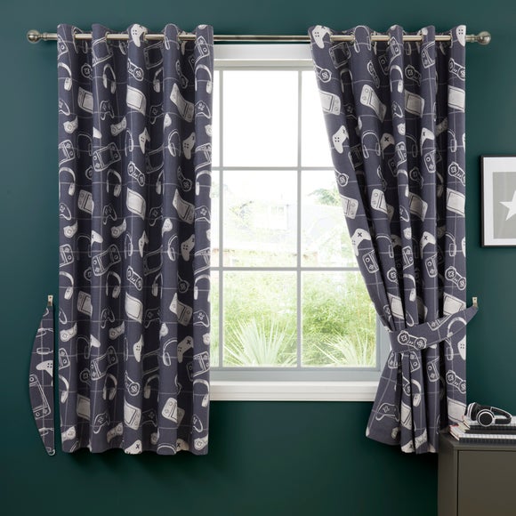 Ultimate Gamer Eyelet Curtains