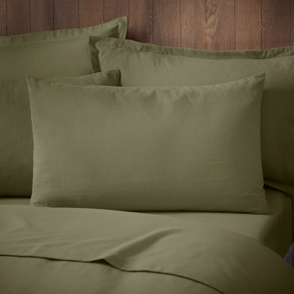Soft & Cosy Luxury 100 Brushed Cotton Standard Pillowcase Pair