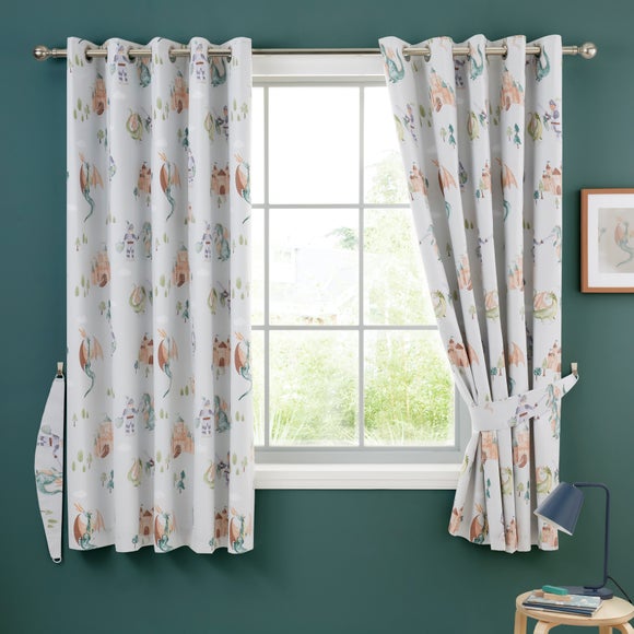 Knight Time Tales Eyelet Curtains