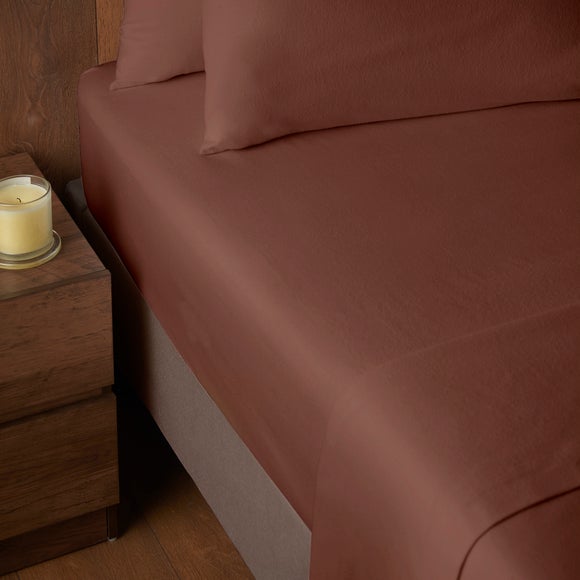 Soft & Cosy 100% Brushed Cotton Fitted Sheet