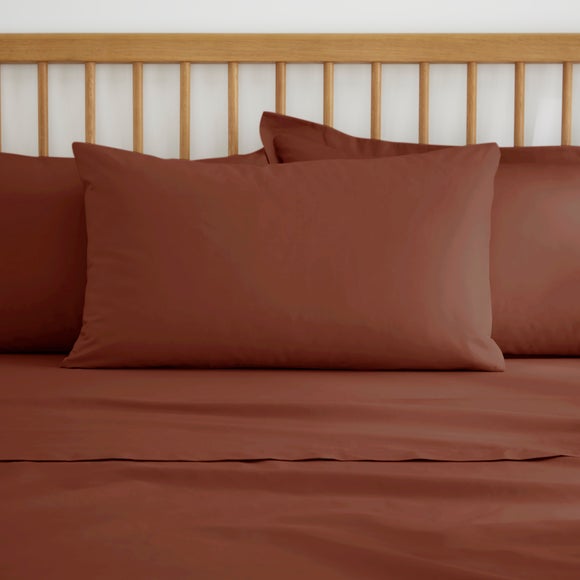 Pure Cotton Standard Pillowcase Pair