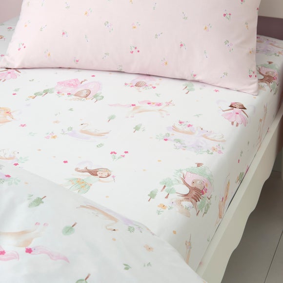 Set of 2 Enchanted Fairies Fitted Sheets