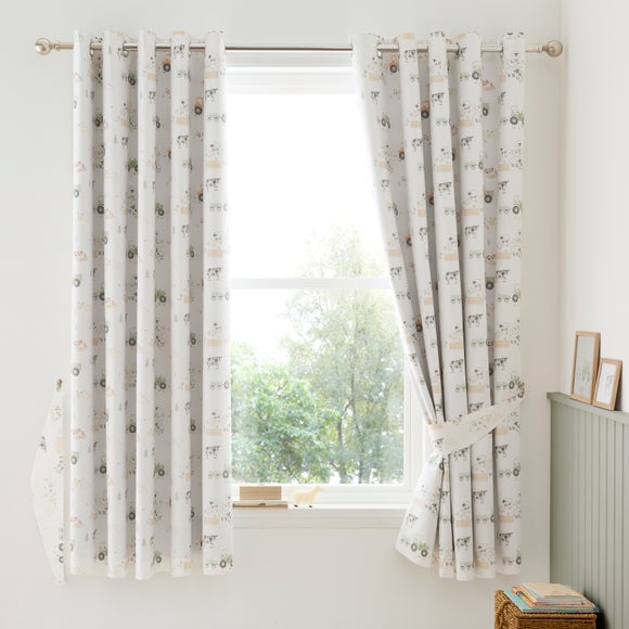 Farmyard Friends Eyelet Curtains