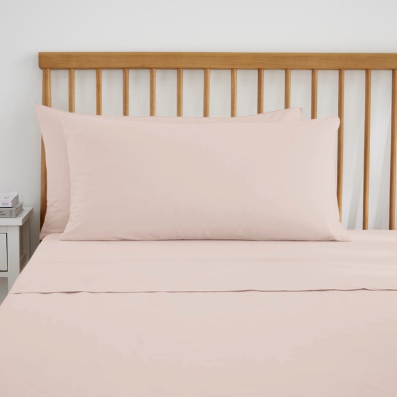View Pure Cotton Large Standard Pillowcase Pair View Pure Cotton Large Standard Pillowcase Pair