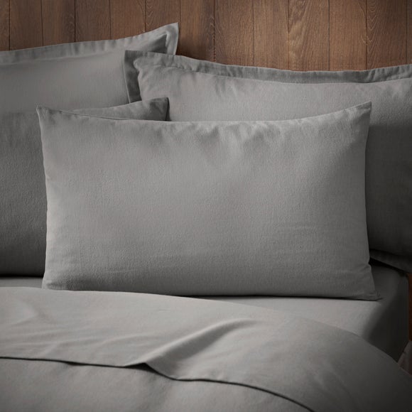 Soft & Cosy Luxury 100 Brushed Cotton Standard Pillowcase Pair