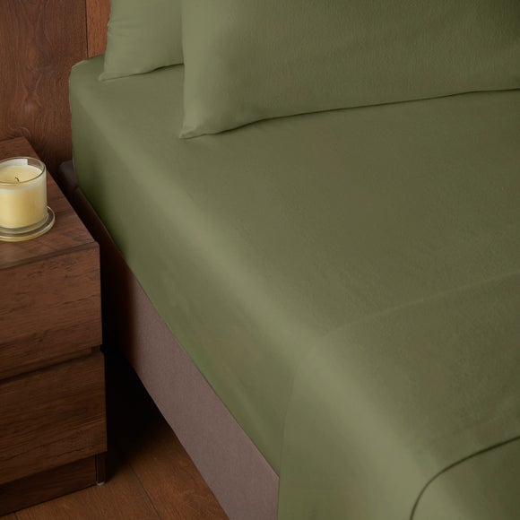 Soft & Cosy 100% Brushed Cotton Fitted Sheet