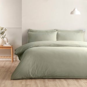 Pure Cotton Easy Zip Duvet Cover
