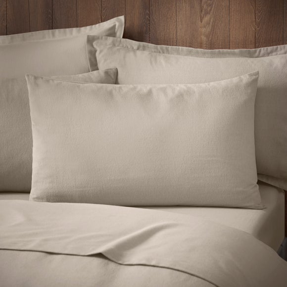Soft & Cosy Luxury 100 Brushed Cotton Standard Pillowcase Pair