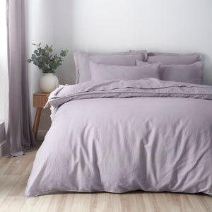 Cotton Linen Duvet Cover & Pillowcase Set