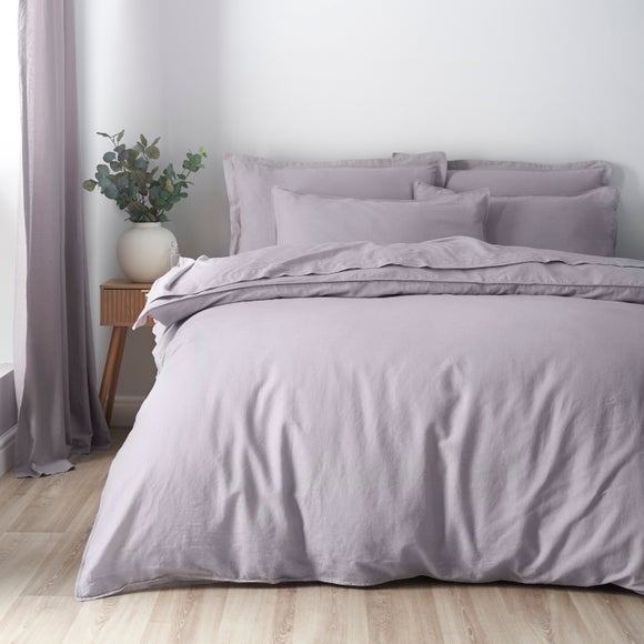 Cotton Linen Duvet Cover & Pillowcase Set