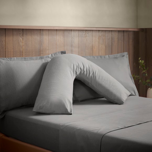 Soft & Cosy Luxury 100 Brushed Cotton V-shape Pillowcase