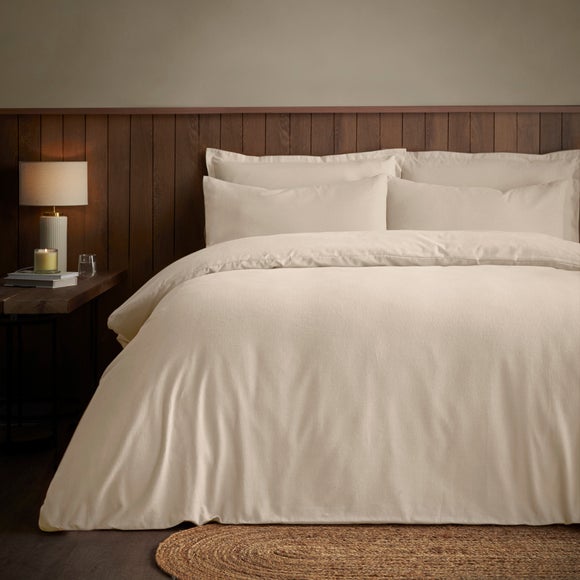 Soft & Cosy Luxury 100% Brushed Cotton Duvet Cover & Pillowcase Set