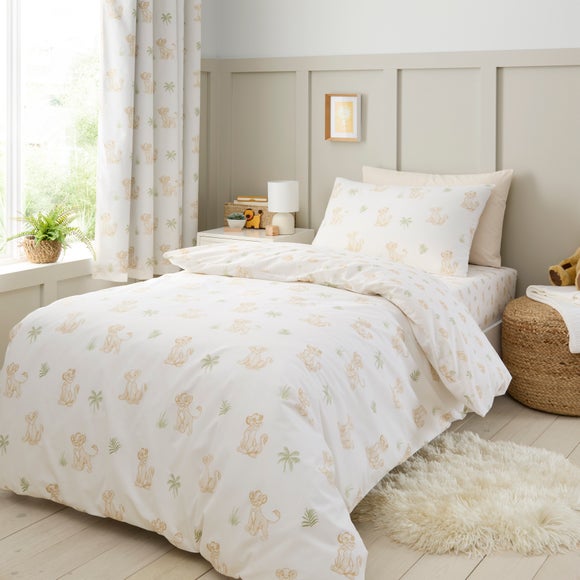 Disney Simba Adventures 100% Cotton Quilt Cover & Pillowcase Set