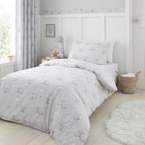 Disney Dumbo Dreamland 100% Cotton Quilt Cover & Pillowcase Set