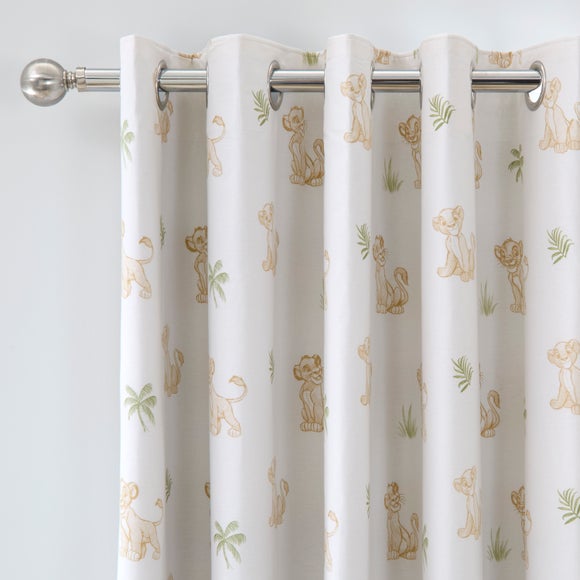 View Disney Simba Adventures Eyelet Curtains View Disney Simba Adventures Eyelet Curtains