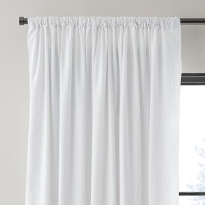 Newston Waffle 100 Cotton Slot Top Curtains