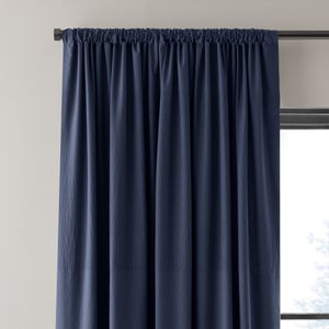 Newston Waffle 100 Cotton Slot Top Curtains