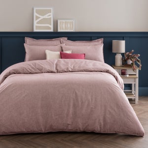 Quinn Supersoft Stripe 100 Cotton Duvet Cover & Pillowcase Set