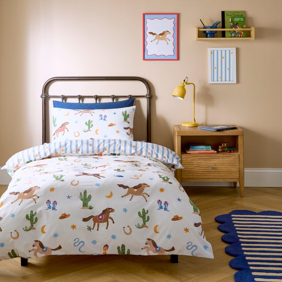 View Cowboy Carnival Quilt Cover And Pillowcase Set View Cowboy Carnival Quilt Cover And Pillowcase Set