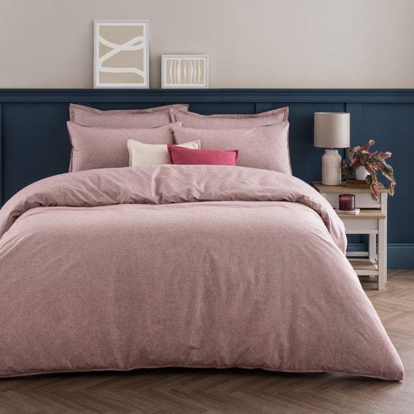 Quinn Marled Stripe 100% Cotton Duvet Cover & Pillowcase Set