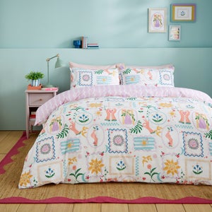 Magic Garden Quilt Cover And Pillowcase Set