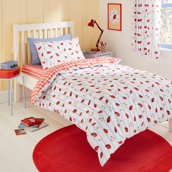 View Ladybird Lane Quilt Cover And Pillowcase Set View Ladybird Lane Quilt Cover And Pillowcase Set