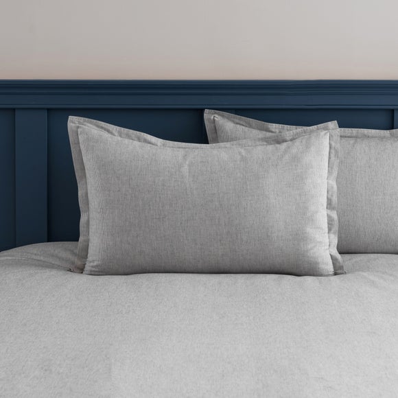Quinn Marled Stripe 100% Cotton Oxford Pillowcase