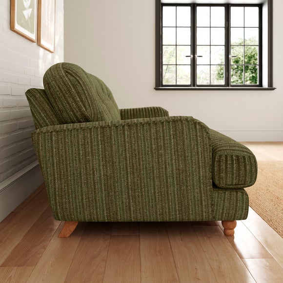 Photo 3 of Martha Chunky Chenille Stripe 3 Seater Sofa Photo 3 of Martha Chunky Chenille Stripe 3 Seater Sofa