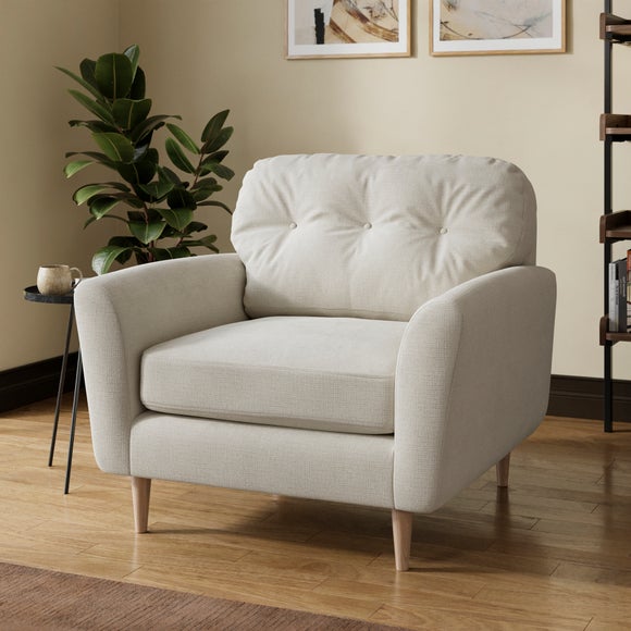Sven Soft Texture Chenille Snuggle Chair