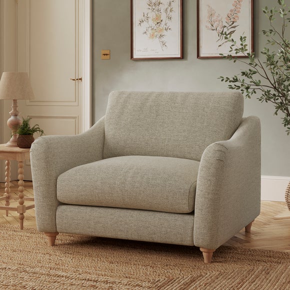 Hattie Basket Weave Snuggle Sofa