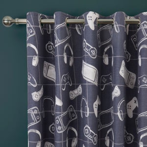 Ultimate Gamer Eyelet Curtains