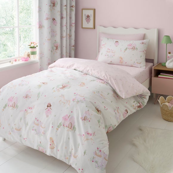 View Enchanted Fairies Quilt Cover & Pillowcase Set View Enchanted Fairies Quilt Cover & Pillowcase Set