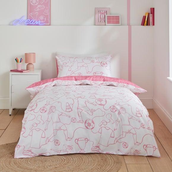 View Football Doodles Quilt Cover And Pillowcase Set View Football Doodles Quilt Cover And Pillowcase Set